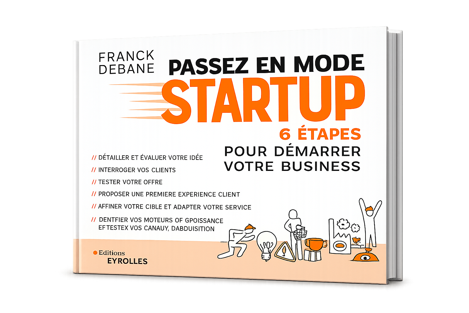 Passez en mode Startup - Book by Franck Debane